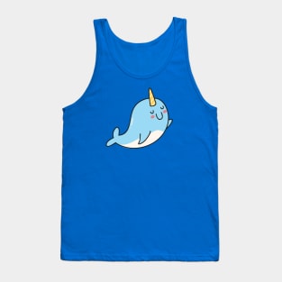 Cute Narwal Doodle Tank Top